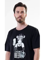 Pánska nočná košeľa s krátkym rukávom Opice Pánska nočná košeľa s krátkym rukávom Opice