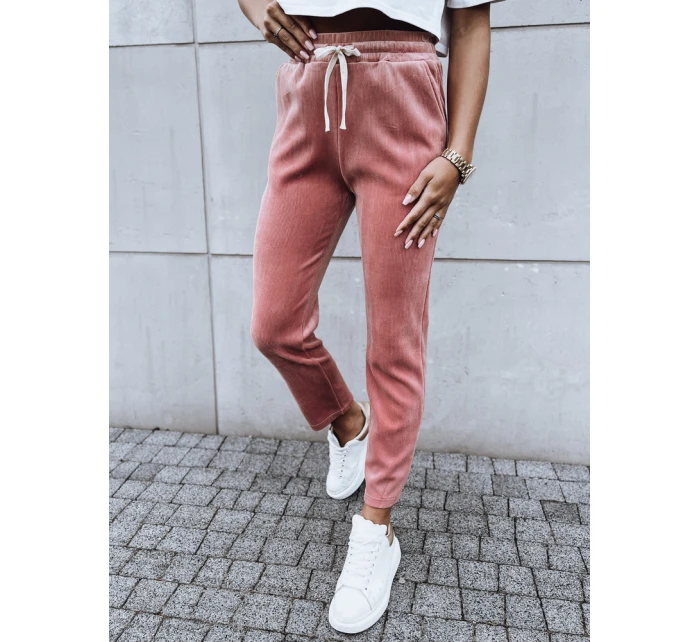 Dámské tepláky růžové model 21970909 - Dstreet