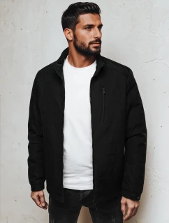 Pánska prechodná bunda čierna FashionStreet TX4986