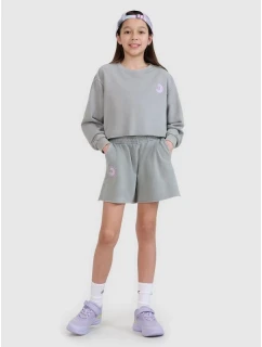 Dívčí mikina bez kapuce model 21435791 - 4F