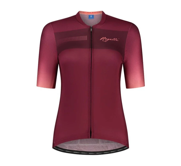 Rogelli dámsky dres DAWN burgundy-coral L