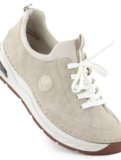 Dámské pohodlné béžové boty model 21916761 - Rieker