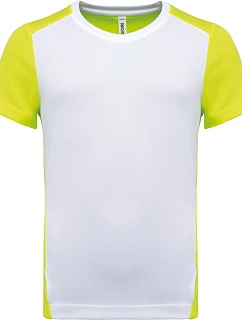 PA Dětské kontrastní sportovní tričko 20. yellow model 22448567 - Kariban ProAct