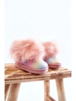 Dětské Kotníkové Boty Sněhule S Kožešinou Vícebarevný Ariana