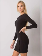 Šaty RV SK model 16215934 černá - FPrice Šaty RV SK model 16215934 černá - FPrice