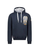 Pánská mikina model 21718664 Šedá melanž s potiskem - Geographical Norway