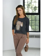 BLUZKA model 20495887 - OFF PINK