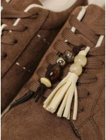 FashionStreet hnedé dámske tenisky ZY1413