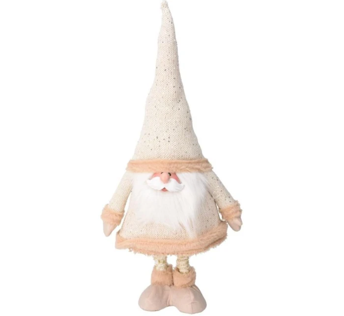 ZLATÉ MEDVEDE NA TELESKOPICKÝCH NOHÁCH 30X18X100CM ZLATÉ