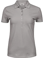 Tee Jays TJ 145 Dámske luxusné polo z ťažkého strečového piqué 18.0145 stone Tee Jays TJ 145 Dámske luxusné polo z ťažkého strečového piqué 18.0145 stone