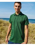 T Piqué polo z těžké bavlny "Tiger" black model 22452024 - Neutral T Piqué polo z těžké bavlny "Tiger" black model 22452024 - Neutral