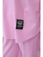 Komplet nových mikinových kalhot Punto světle růžová