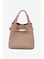 Kosmetická taška kufřík z imitace kůže béžová model 22221047 - Flora&Co Kosmetická taška kufřík z imitace kůže béžová model 22221047 - Flora&Co