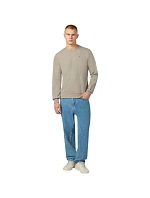 Champion Mikina s golierom béžová 220785 ES035 pánska