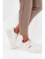 Sneakersy Damskie Na Platformie Big Star SS274346 Białe