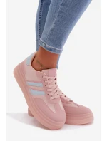 Dámské tenisky na platformě Růžové Galleria Dámské tenisky na platformě Růžové Galleria