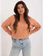 Sweter AT SW model 20459105 jasny pomarańczowy - FPrice