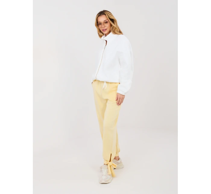 Spodnie IT SP model 21902599 jasny żółty - FPrice
