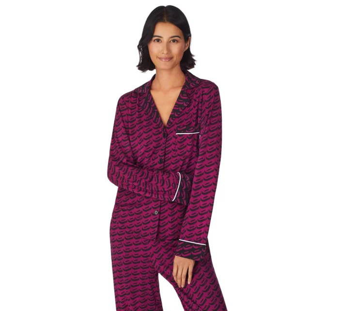 Dámske pyžamo YI2922684F 501 fialová vzor - DKNY Dámske pyžamo YI2922684F 501 fialová vzor - DKNY