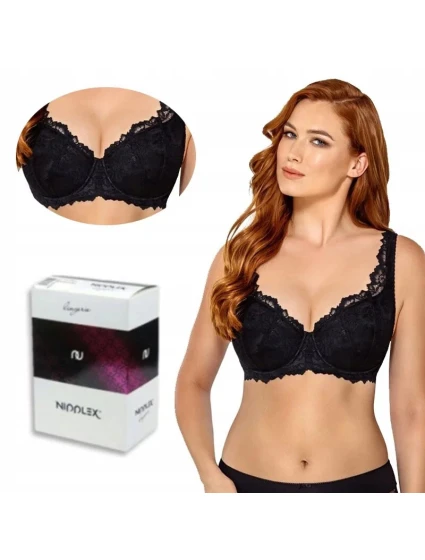 Dámska podprsenka TELIMENA Black - Nipplex