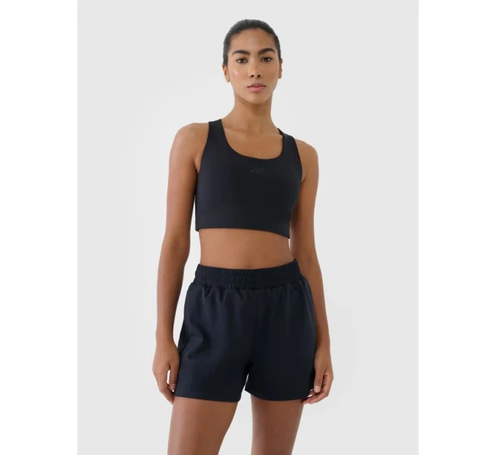 Dámské rychleschnoucí tréninkové šortky model 21437235 dámské - 4F Dámské rychleschnoucí tréninkové šortky model 21437235 dámské - 4F