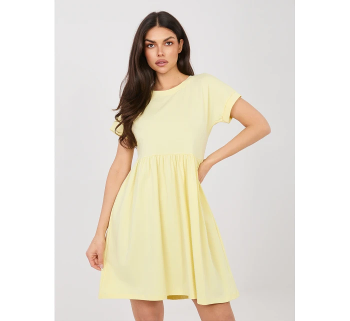 RV šaty SK 5672.03P svetložltá