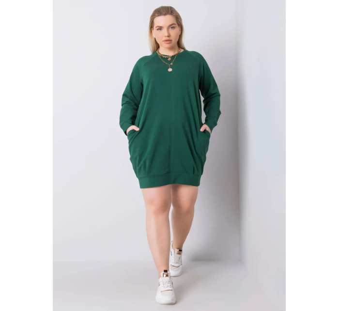 Šaty RV SK 6296.99 tmavo zelená