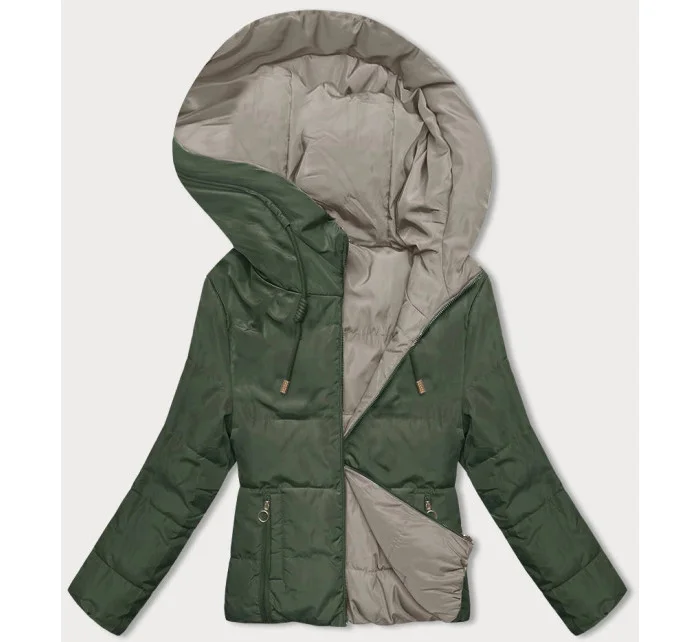 oboustranná krátká bunda s kapucí model 18863111 - S'WEST oboustranná krátká bunda s kapucí model 18863111 - S'WEST