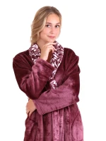 Dámsky župan Flora 2556 4853 mauve wine - Vestis