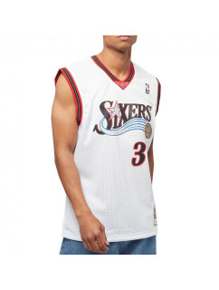 Mitchell & Ness NBA Swingman Home Jersey 76ers 00 Allen Iverson M SMJYGS18200-P76WHIT00AIV Pánske oblečenie