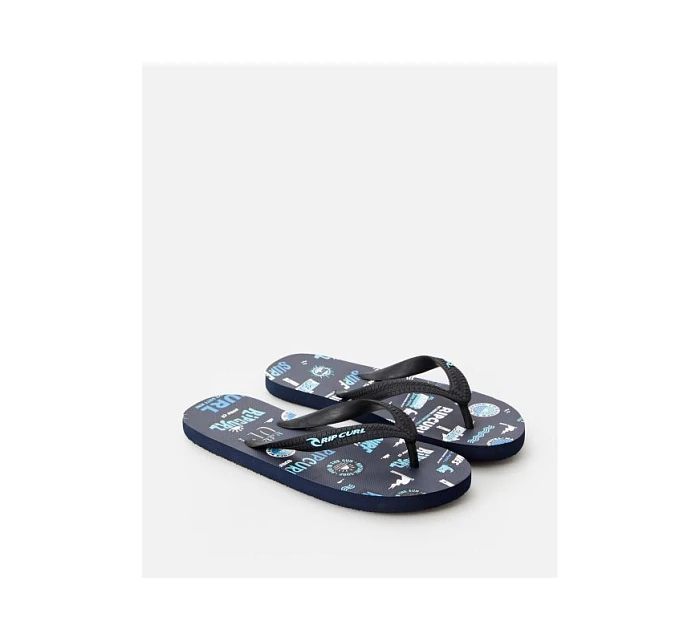 RIP CURL Surf School Chlapčenské žabky - tmavomodré