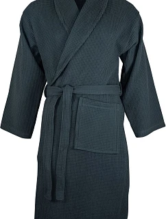 Waffle Bathrobe župan anthracite model 22527435 - The One Towelling
