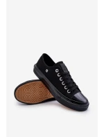 Mužské nízké tenisky Big Star model 21654607 Černé - Big Star Shoes