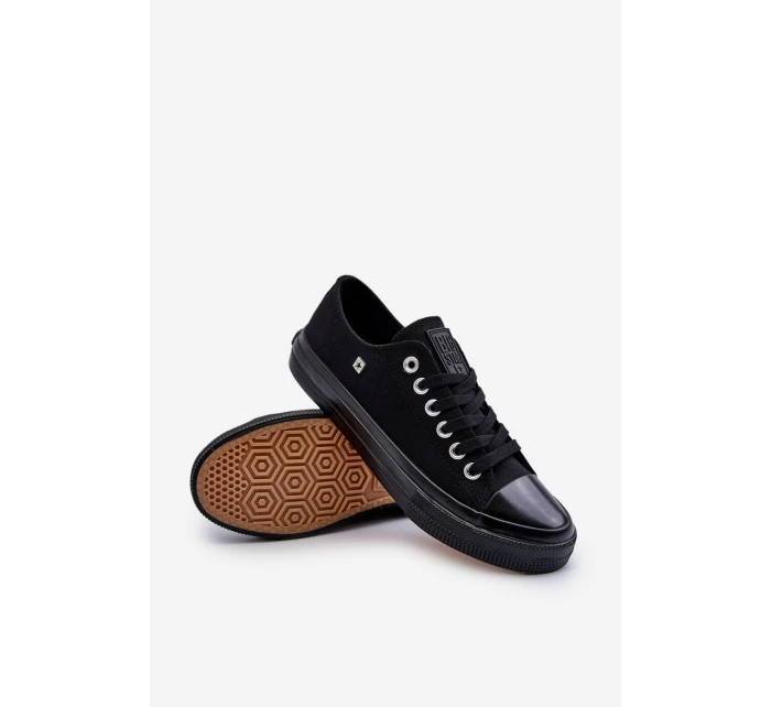 Mužské nízké tenisky Big Star model 21654607 Černé - Big Star Shoes