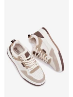 Sneakersy Męskie Big Star RR174604 Beżowe Sneakersy Męskie Big Star RR174604 Beżowe