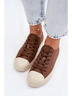 Dámské tenisky Big Star model 22069418 Hnědé - Big Star Shoes