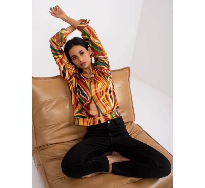 Blúzka DHJ BZ 6033.21P tmavo žltá Blúzka DHJ BZ 6033.21P tmavo žltá