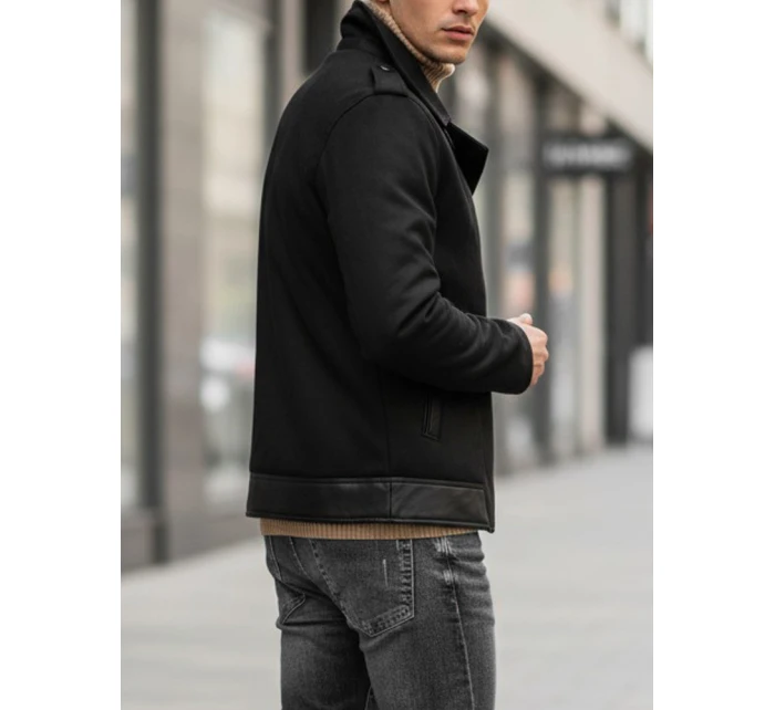 Pánská zimní bunda ramones černá model 21995403 - Dstreet Pánská zimní bunda ramones černá model 21995403 - Dstreet