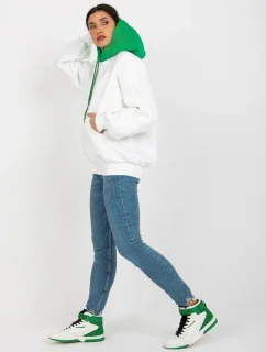 Mikina EM BL 696.68 bielo zelená