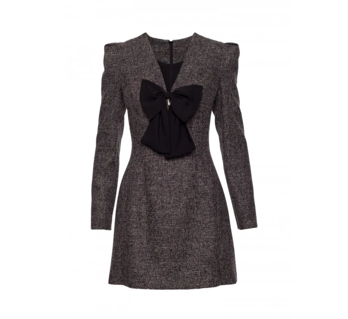 šaty s výstřihem do V černé model 21295846 - Moe šaty s výstřihem do V černé model 21295846 - Moe