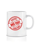 Personalizovaný klasický biely hrnček 300 ml – najlepší xx SINCE xx Personalizovaný klasický biely hrnček 300 ml – najlepší xx SINCE xx