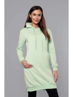 Dlhá tepláková mikina v pistáciovej farbe (YS10005-39) Dlhá tepláková mikina v pistáciovej farbe (YS10005-39)