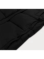 Zimowa kurtka damska z kapturem czarna model 21247792 - Glakate Zimowa kurtka damska z kapturem czarna model 21247792 - Glakate