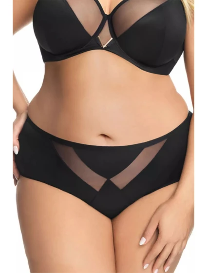 Dámské kalhotky model 21272286 Vicky black - Gorsenia