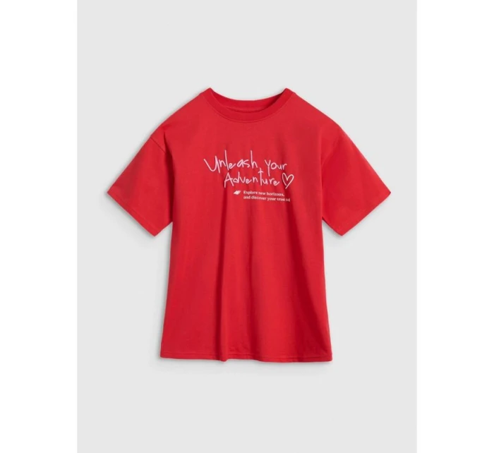 Dívčí tričko s potiskem model 21907074 - 4F