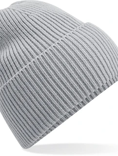 B Dlouhá pletená čepice s manžetou 53. light grey model 22433118 - Beechfield