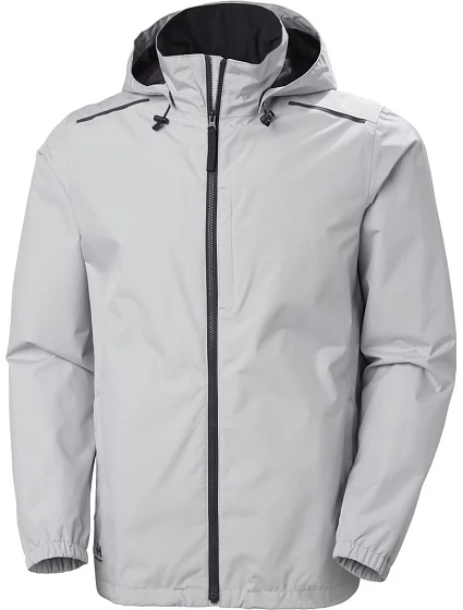 Helly Hansen Manchester 71261 Vodovzdorná pracovná bunda „Manchester“ 59.1261 grey fog Helly Hansen Manchester 71261 Vodovzdorná pracovná bunda „Manchester“ 59.1261 grey fog