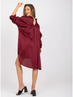 Šaty DHJ SK 13938 1.63P bordová