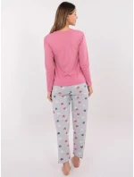 Piżama DU PI FP model 21800498 różowy - FPrice Piżama DU PI FP model 21800498 różowy - FPrice