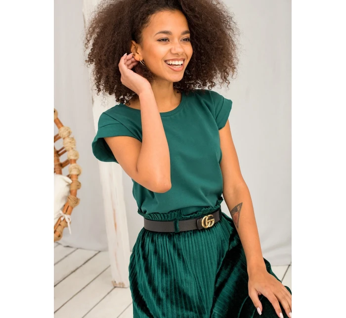 Tričko RV TS 4833.28P tmavo zelená